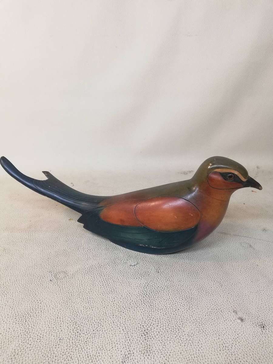 Feathers Gallery Hand Carved  Limited Edition 476/2999 Knysna Lourie Bird