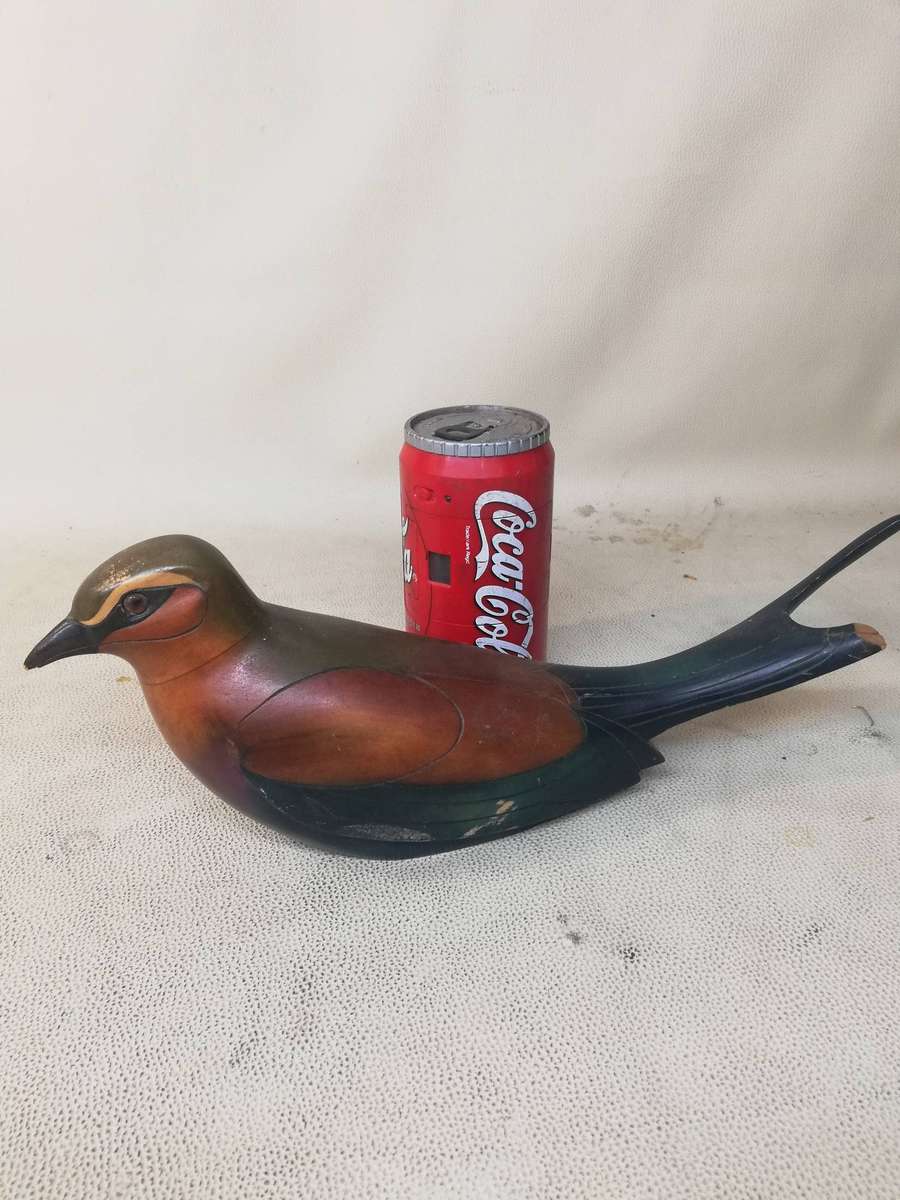 Feathers Gallery Hand Carved  Limited Edition 476/2999 Knysna Lourie Bird