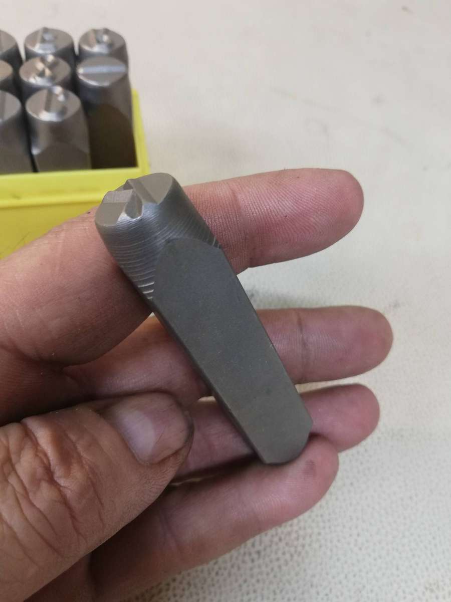 Vintage Dejuca Tpl 120mm (Set of 27) Letter Punches (Unused)