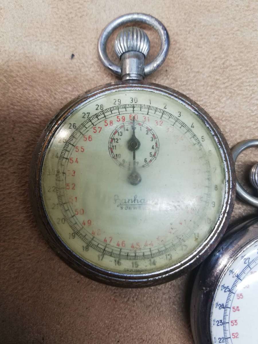 Magnificent Collection of Vintage WWii Era Pocket Stopwatches