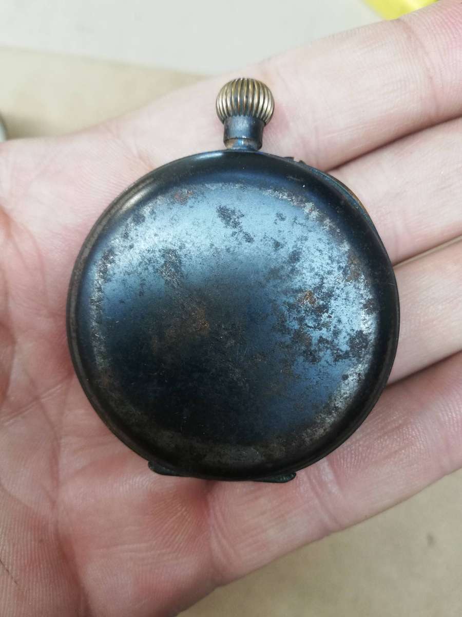 Rare Vintage Acier Garanti Pocket Watch - Not Working