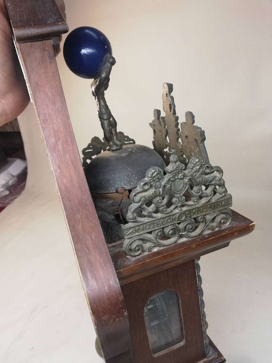 Zaandam Zaanse Dutch Wall Hanging Pendulum Clock