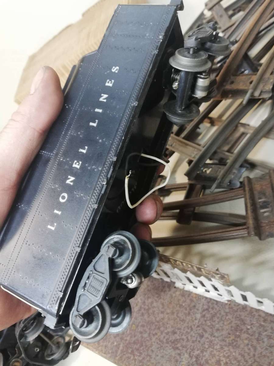 0 Gauge Lionel Pre War Train, Tender, Tracks Exetra Exetra