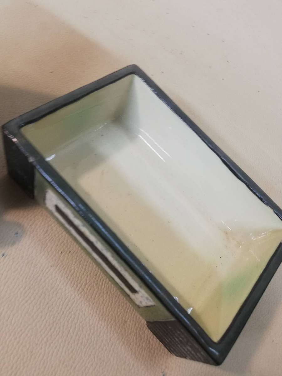 Stunning Herman A. Kahler, Denmark, Lidded Pottery Bowl. 1960's Scandinavian Pottery