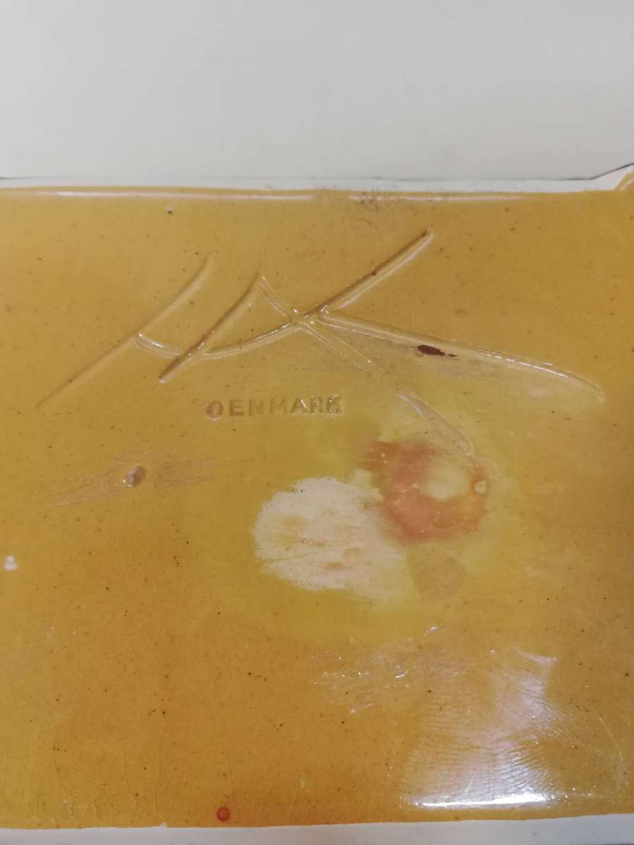 Stunning Herman A. Kahler, Denmark, Lidded Pottery Bowl. 1960's Scandinavian Pottery