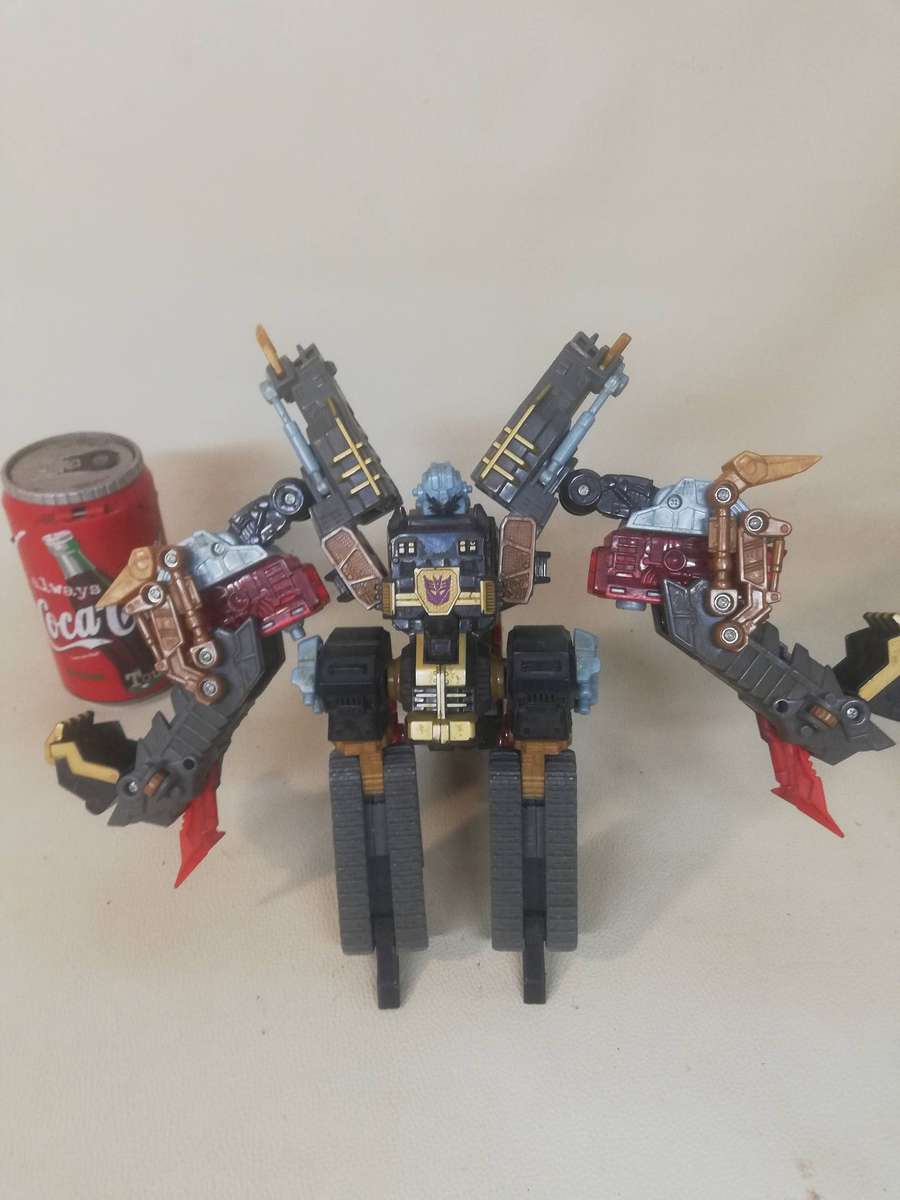 VINTAGE Hasbro Transformers 2003 CYBERTRON Ultra Class DARK SCORPONOK decepticon FIGURE