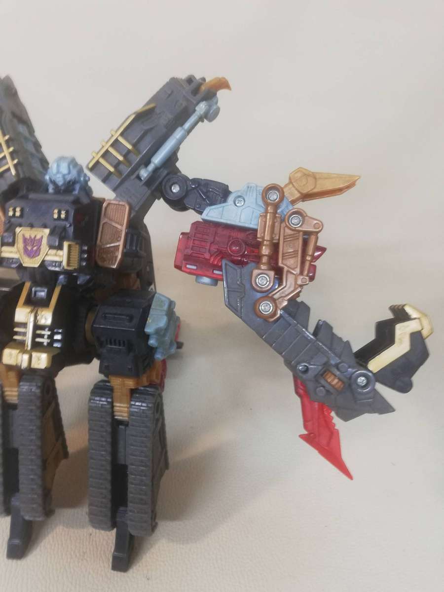 VINTAGE Hasbro Transformers 2003 CYBERTRON Ultra Class DARK SCORPONOK decepticon FIGURE