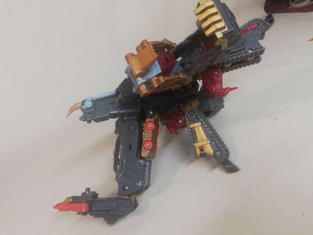 VINTAGE Hasbro Transformers 2003 CYBERTRON Ultra Class DARK SCORPONOK decepticon FIGURE