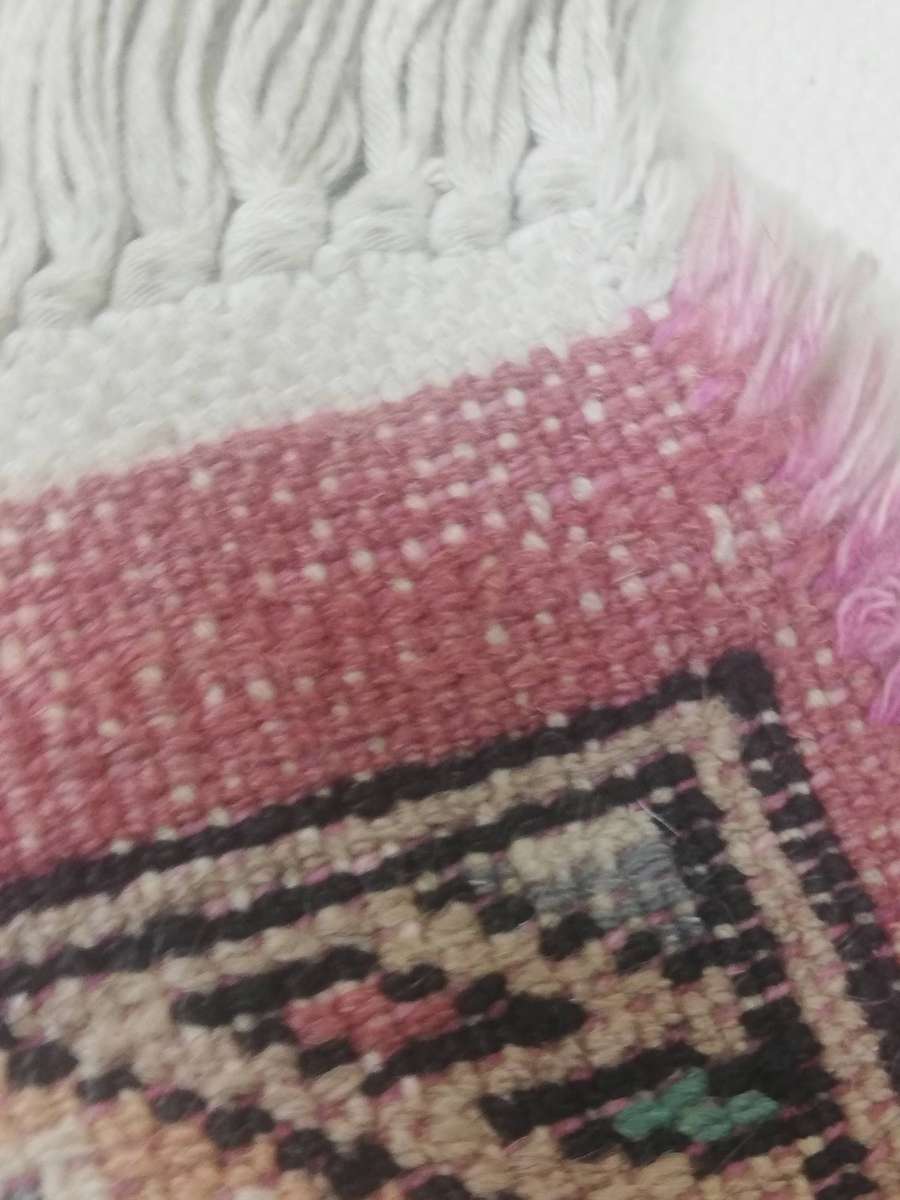 Beautiful Vintage Handmade Wool Persian Carpet - 1700 x 940mm