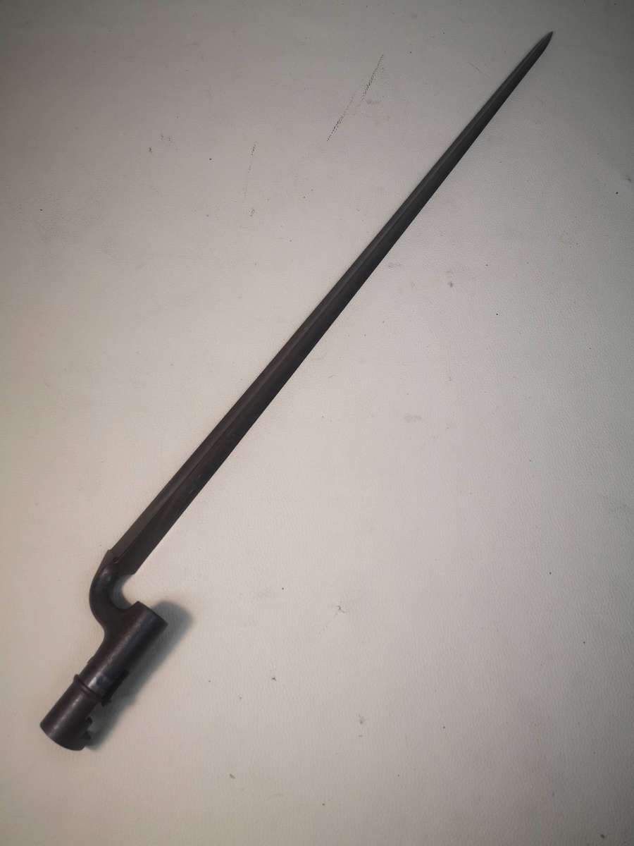 Antique Pre-WWI British 1895 Socket Bayonet - 830mm Long