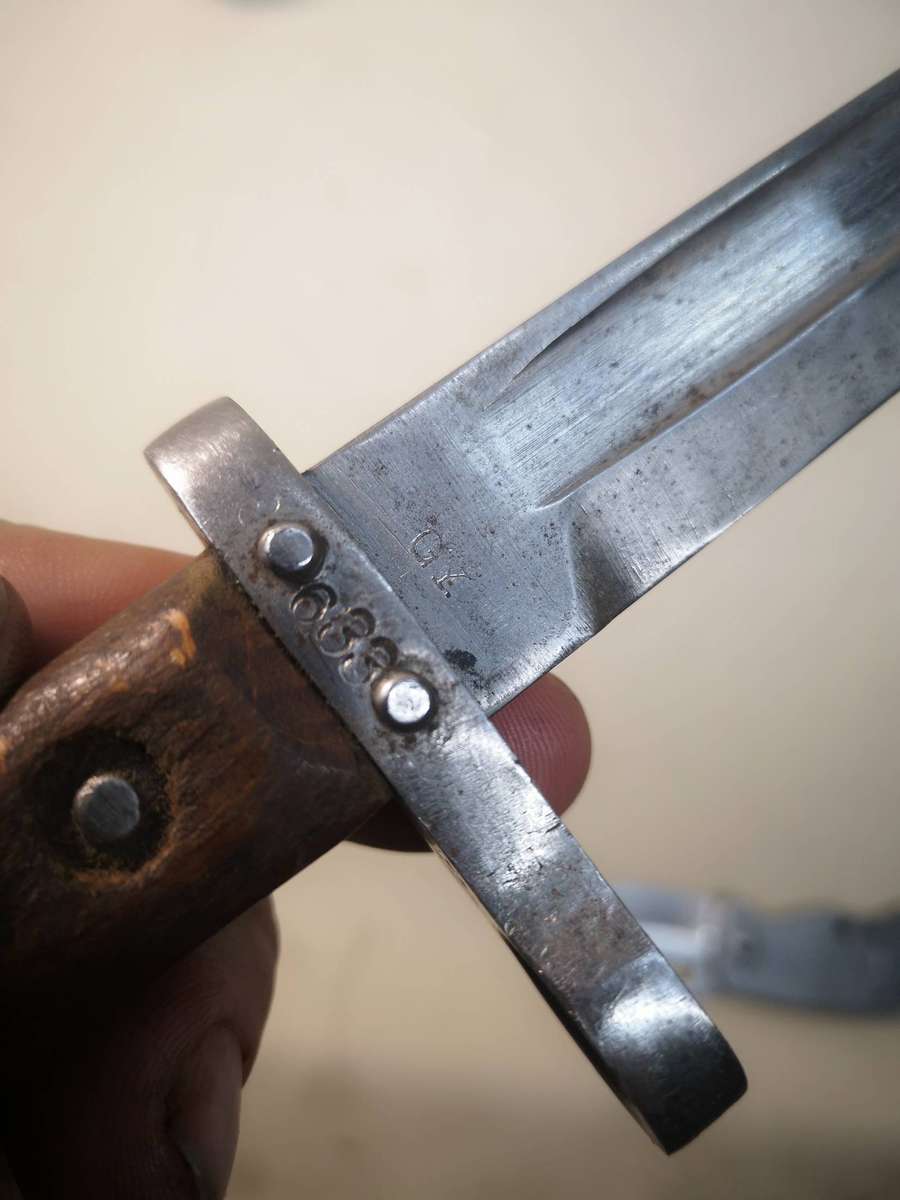 Hungarian M95M MANNLICHER CARBINE BAYONET - NO SCABBARD