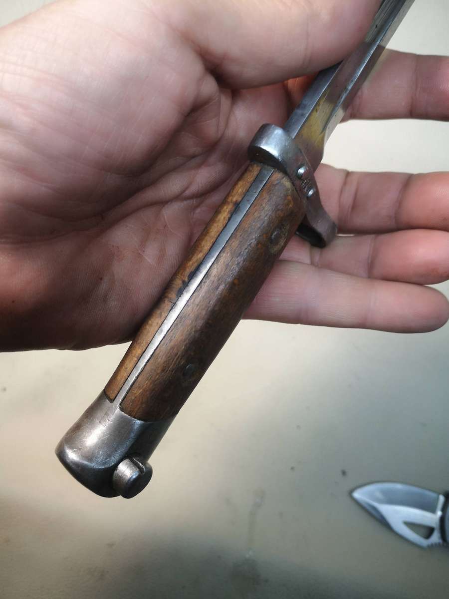 Hungarian M95M MANNLICHER CARBINE BAYONET - NO SCABBARD