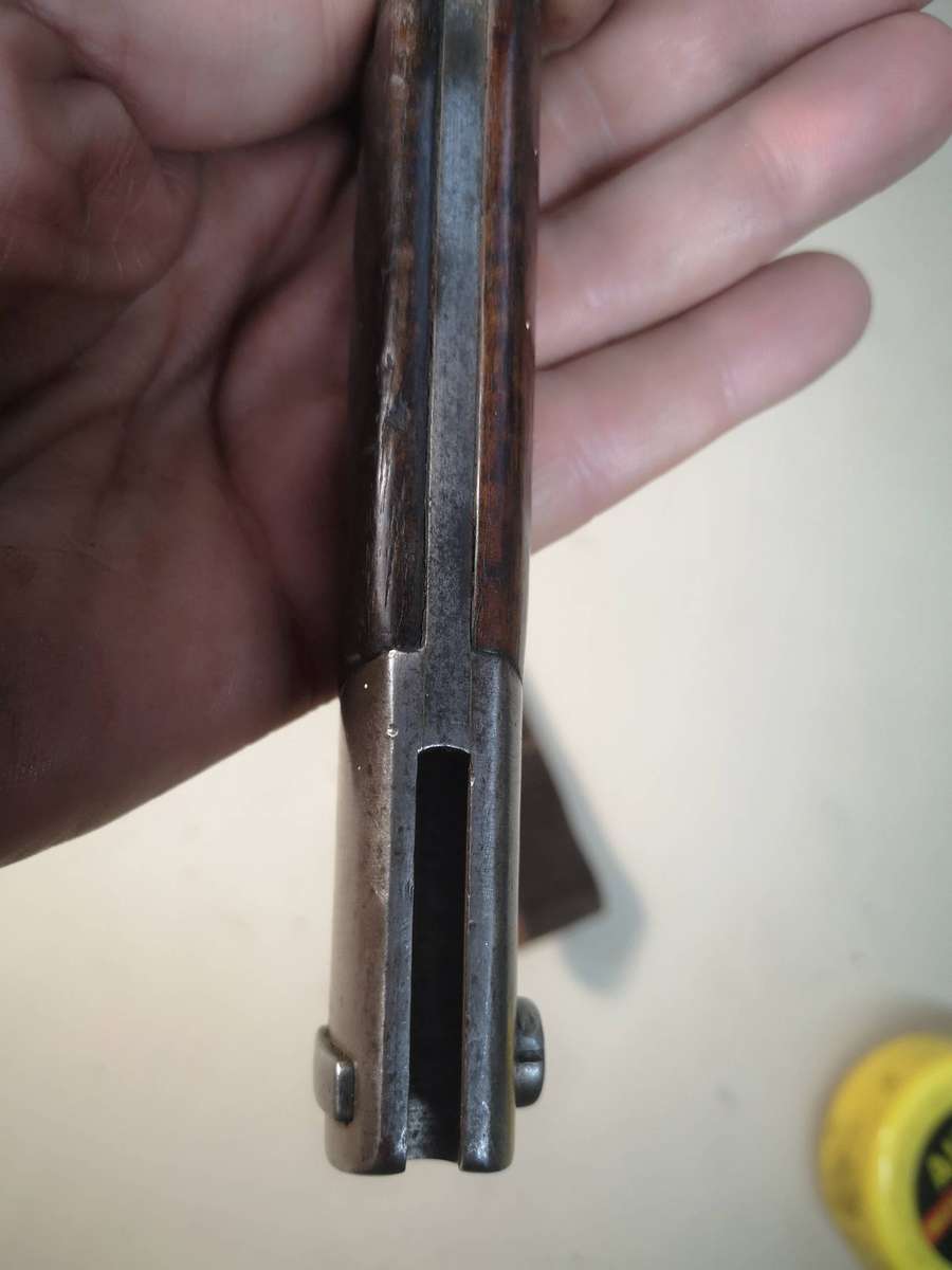 Vintage Czech Model Vz 24 1924 Bayonet with Scabbard and Frog