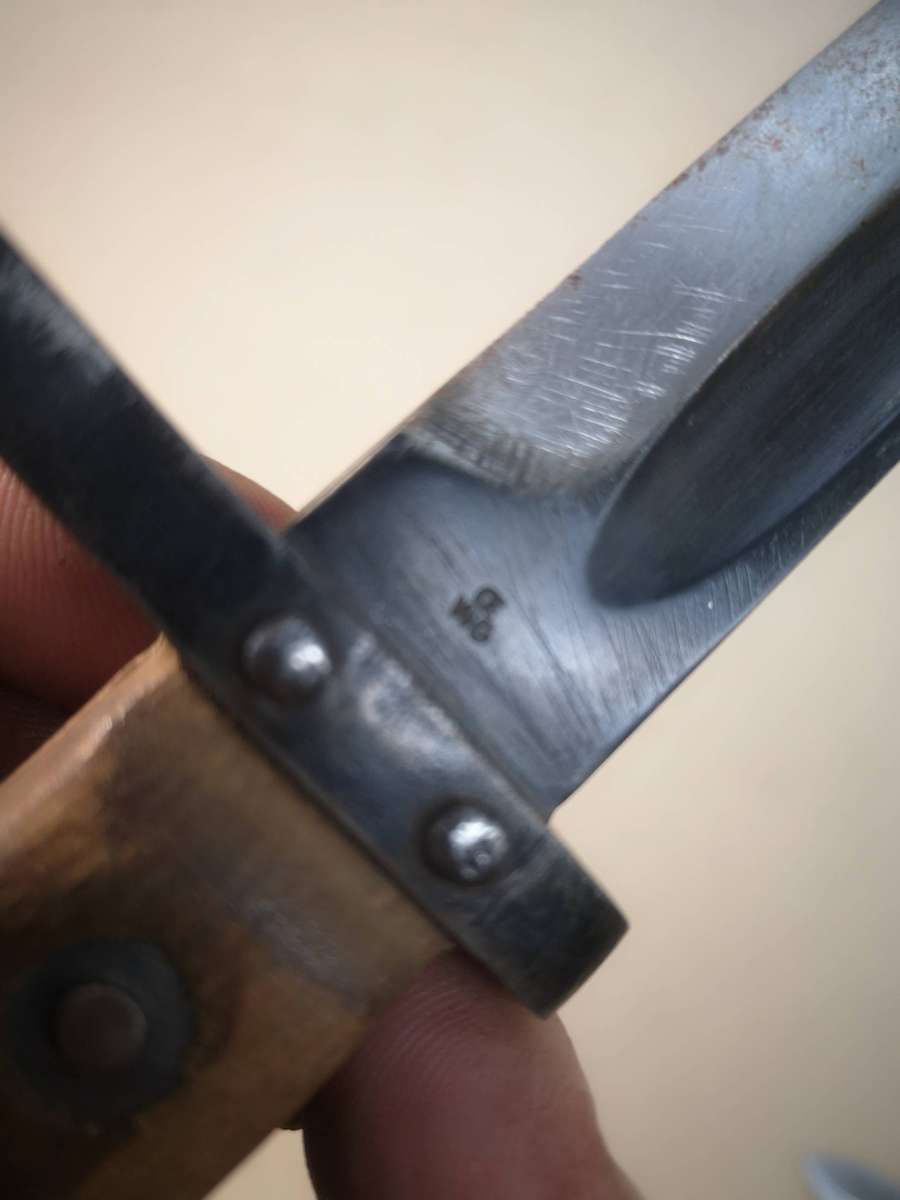 WW1 : Austro-Hungarian M1895 Steyr-Mannlicher Bayonet (OE WG) NO SCABBARD