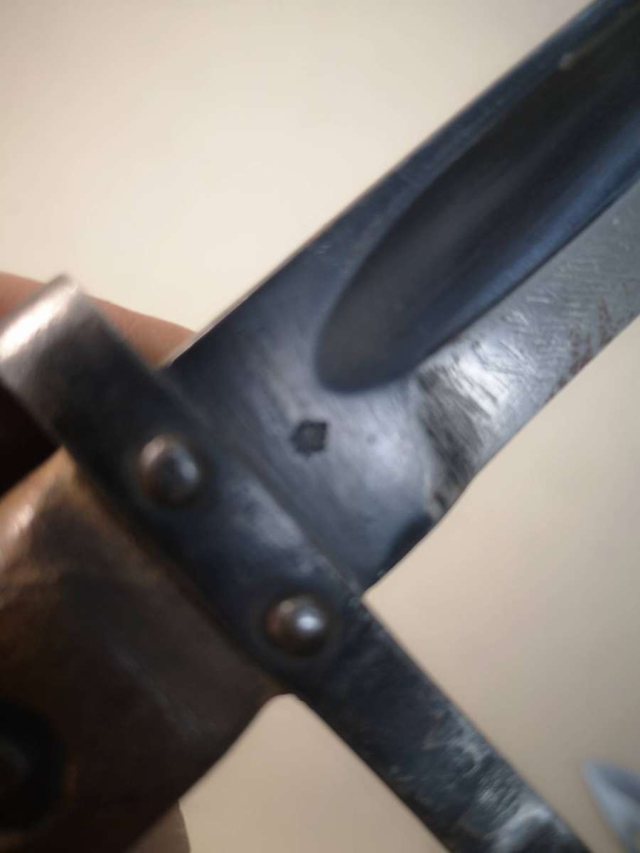 WW1 : Austro-Hungarian M1895 Steyr-Mannlicher Bayonet (OE WG) NO SCABBARD