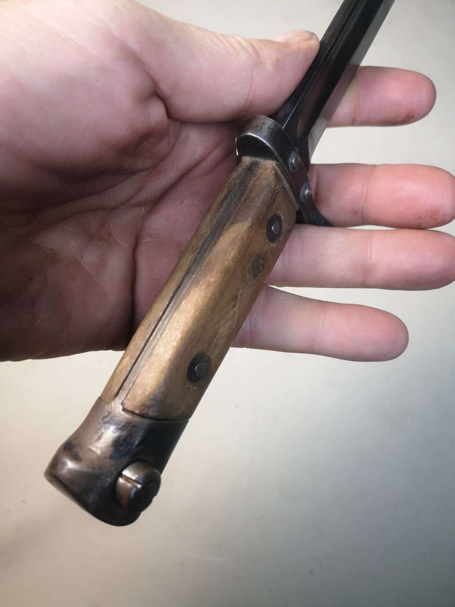 WW1 : Austro-Hungarian M1895 Steyr-Mannlicher Bayonet (OE WG) NO SCABBARD