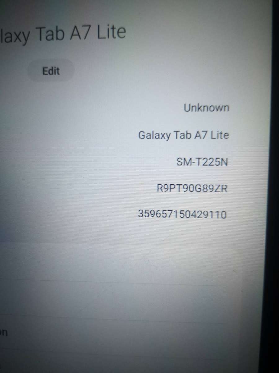 Samsung Galaxy Tab A7 Lite 32GB - Stunning Condition