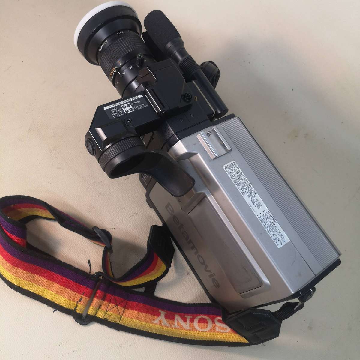 Highly Collectable Vintage Sony Betamovie BMC-110 Camcorder