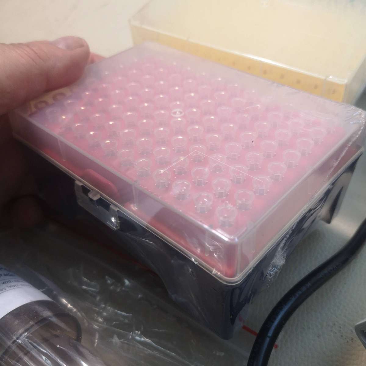 New Centrifuge Machine and Huge Bundle of Sealed Boxes of Medical Lab equipment