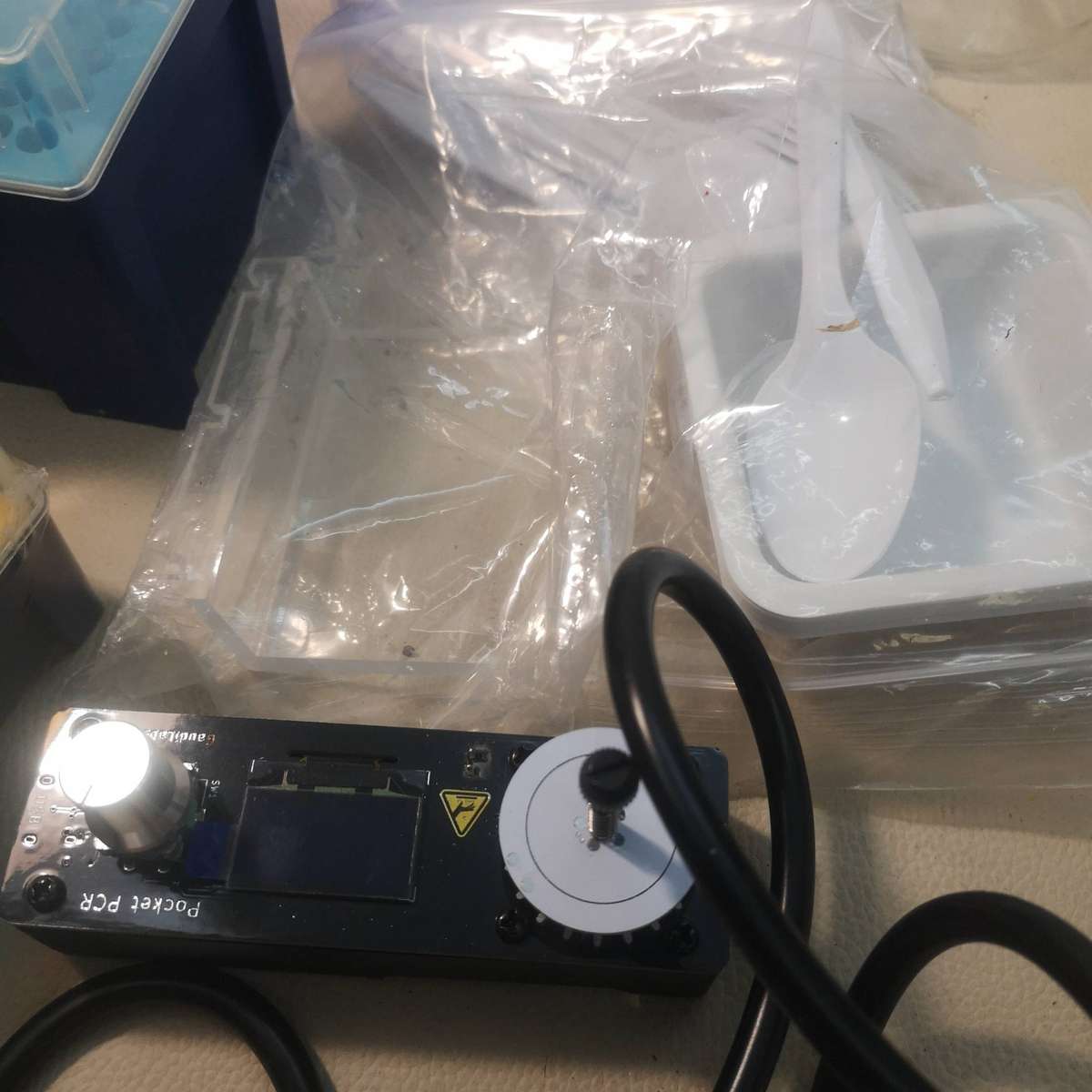 New Centrifuge Machine and Huge Bundle of Sealed Boxes of Medical Lab equipment