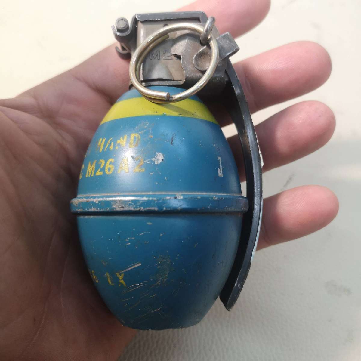 SADF - Complete M26 Practise Grenade - FFE INERT Deactivated