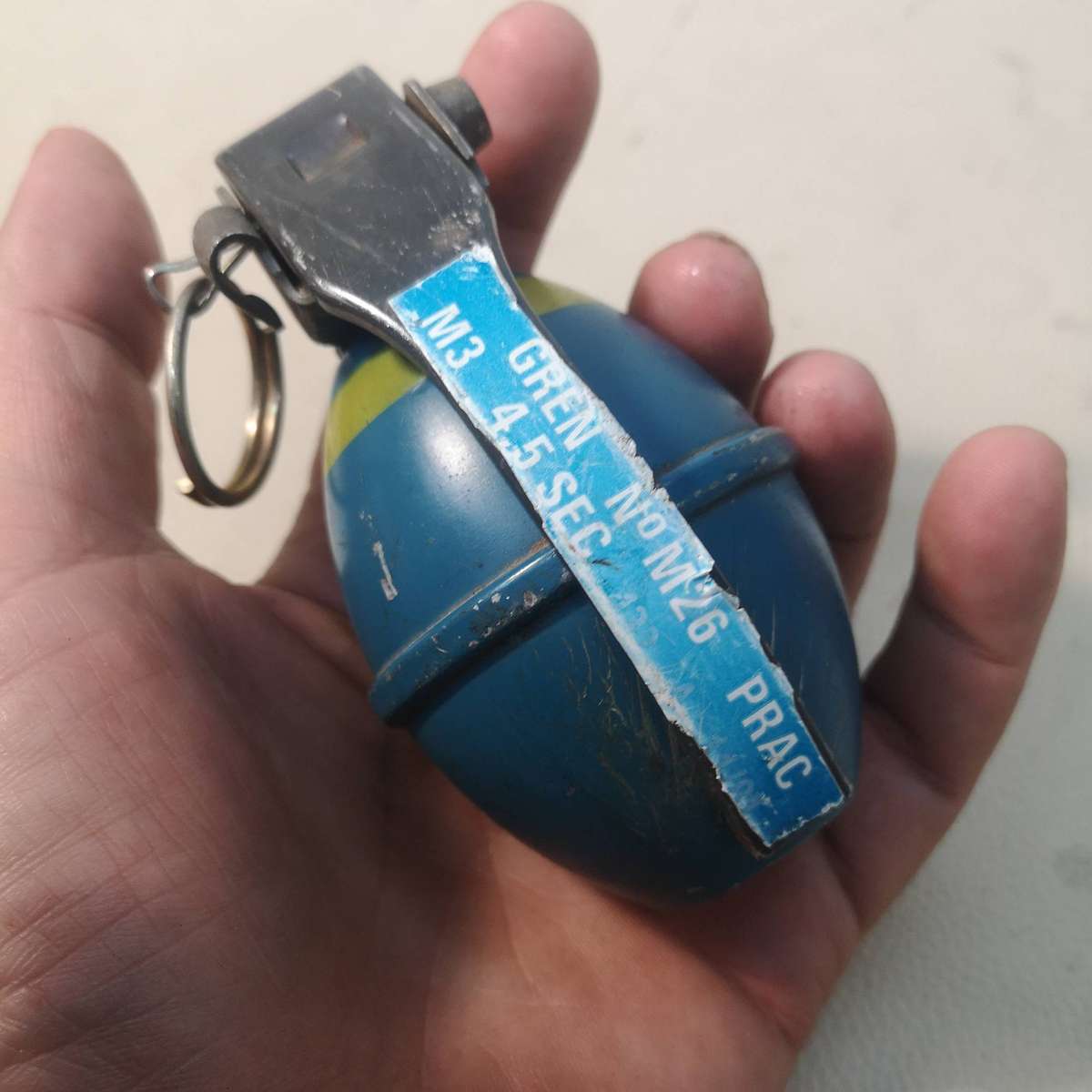 SADF - Complete M26 Practise Grenade - FFE INERT Deactivated