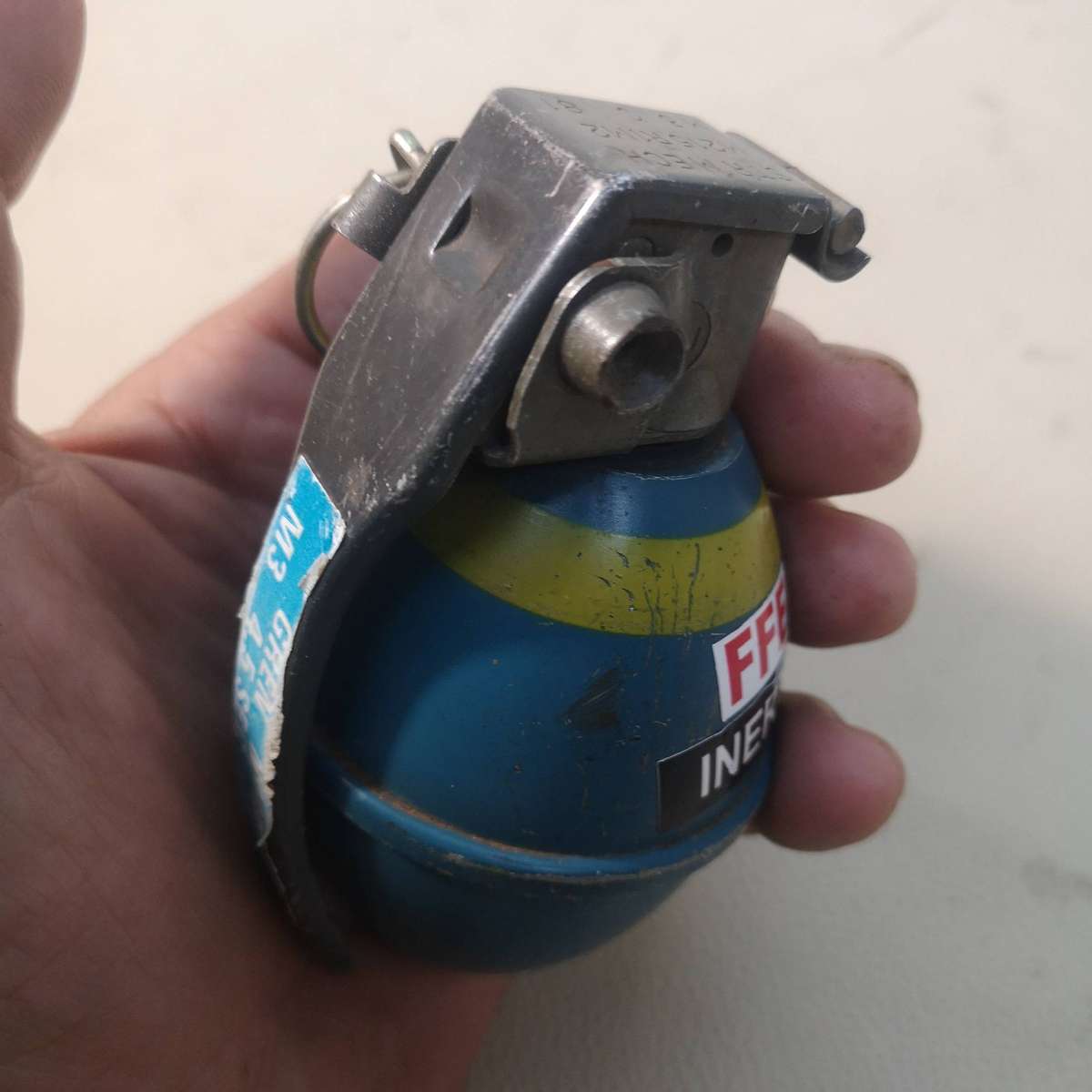 SADF - Complete M26 Practise Grenade - FFE INERT Deactivated