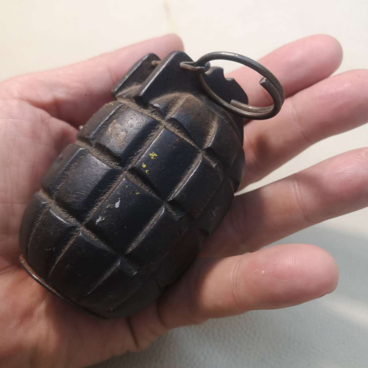 Vintage WW1 British MkI Mills Hand Grenade - FFE INERT Deactivated