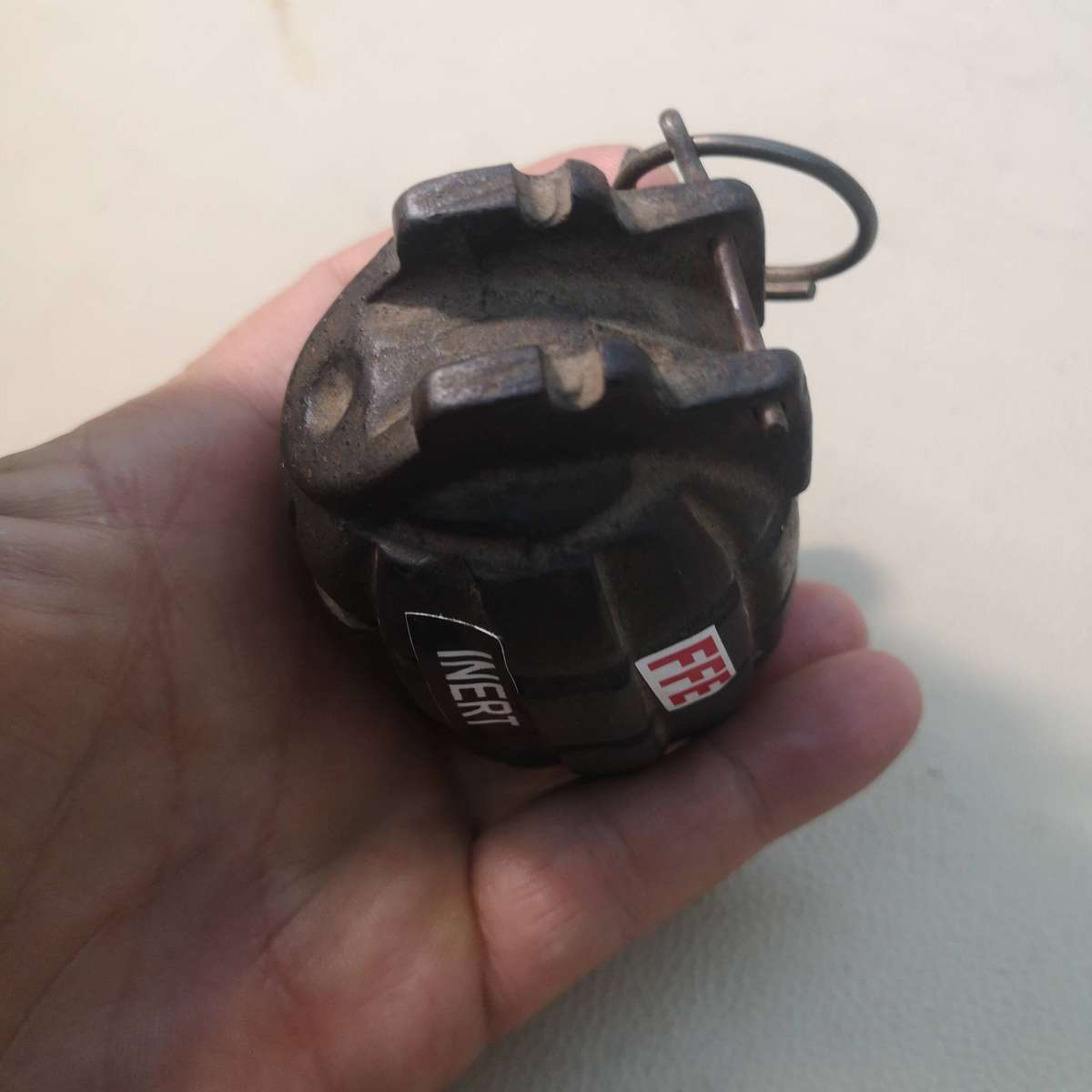 Vintage WW1 British MkI Mills Hand Grenade - FFE INERT Deactivated