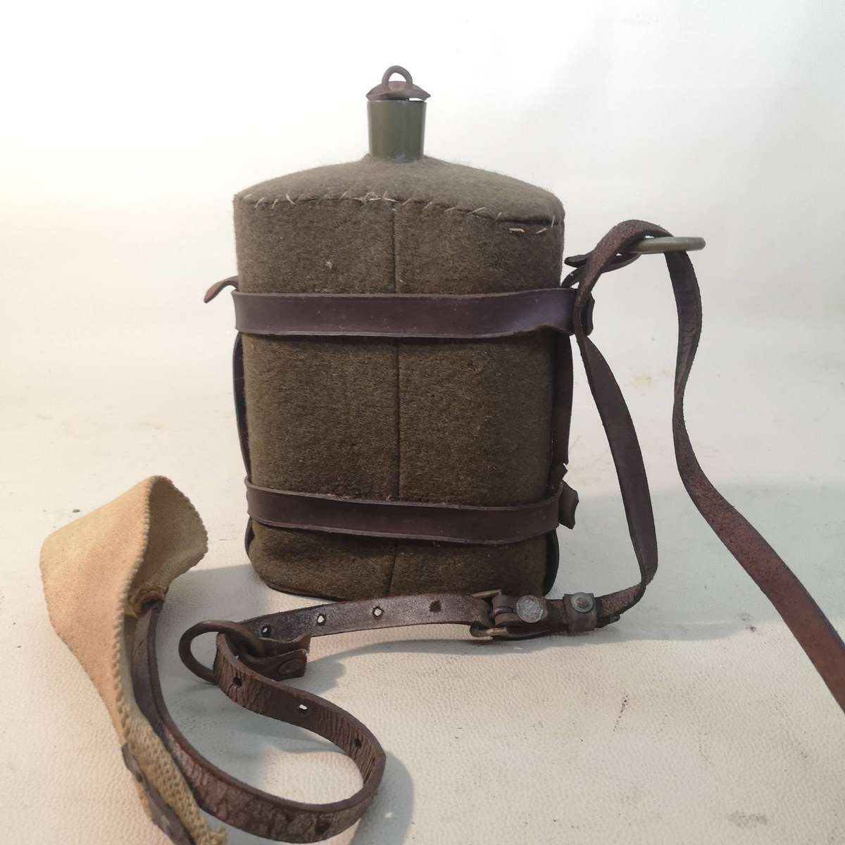 British WW2 1903 Pattern Water Bottle & Harness 1941