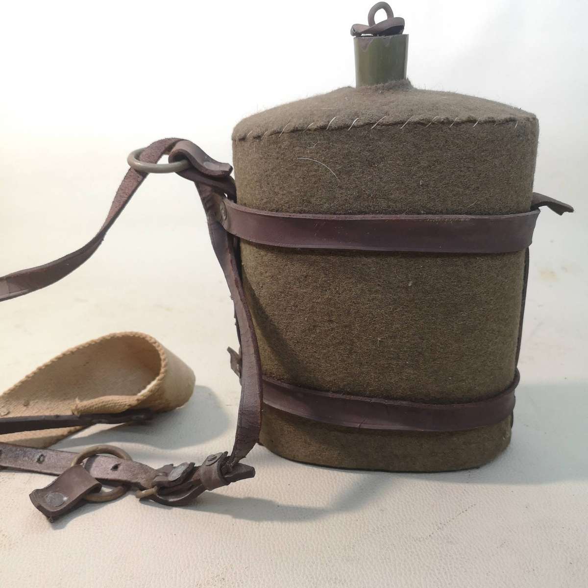 British WW2 1903 Pattern Water Bottle & Harness 1941