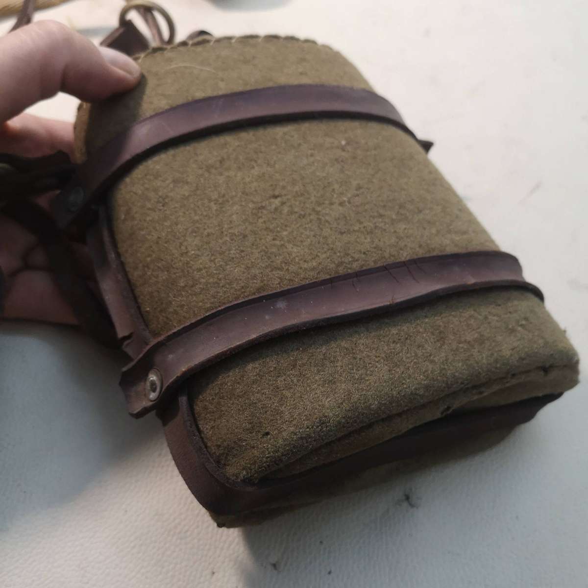 British WW2 1903 Pattern Water Bottle & Harness 1941