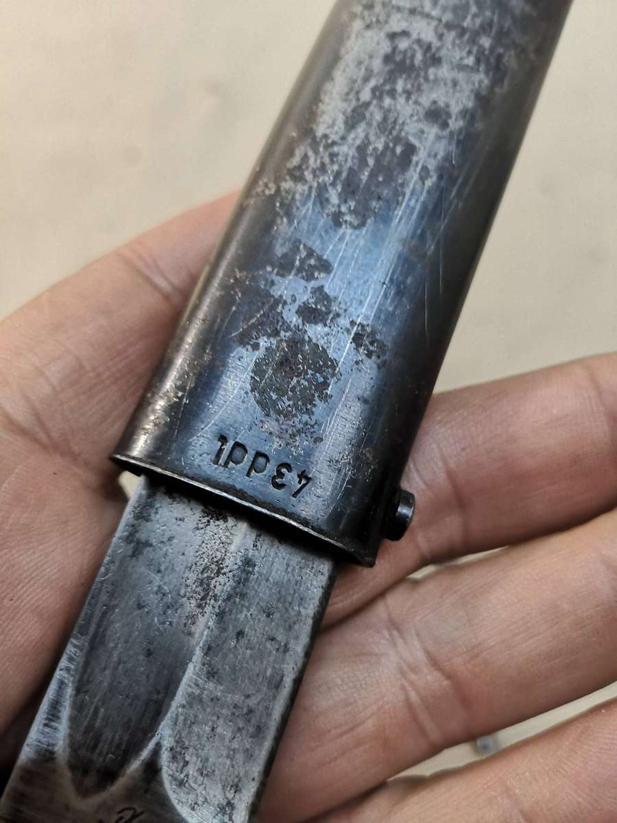 Rare WWII German Third Reriegh S84/98 Bayonet Marked F HERDER A.SN