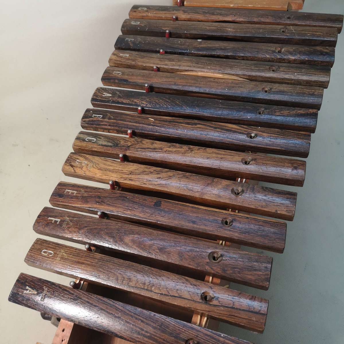 Beautiful Vintage West German Sonor Xylophone (Very Large 630mm Complete)