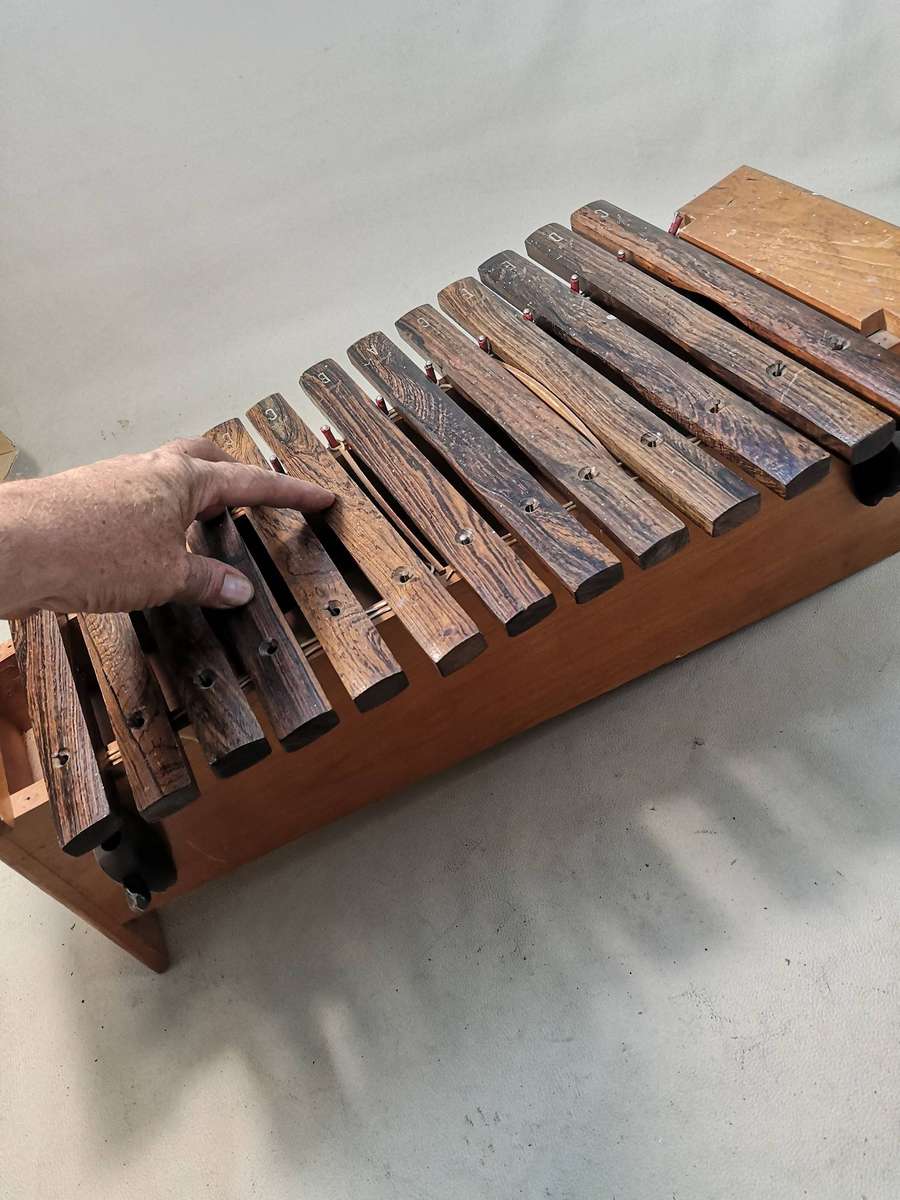 Beautiful Vintage West German Sonor Xylophone (Very Large 630mm Complete)