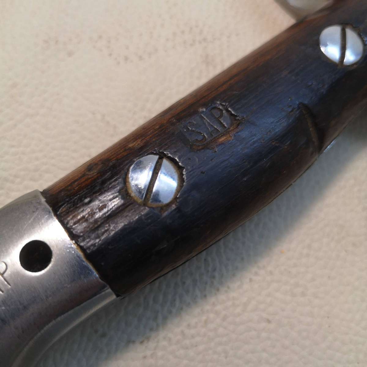 Magnificent British WWI P-1907 Enfield Bayonet by SANDERSON dated 1907 - No Scabbard