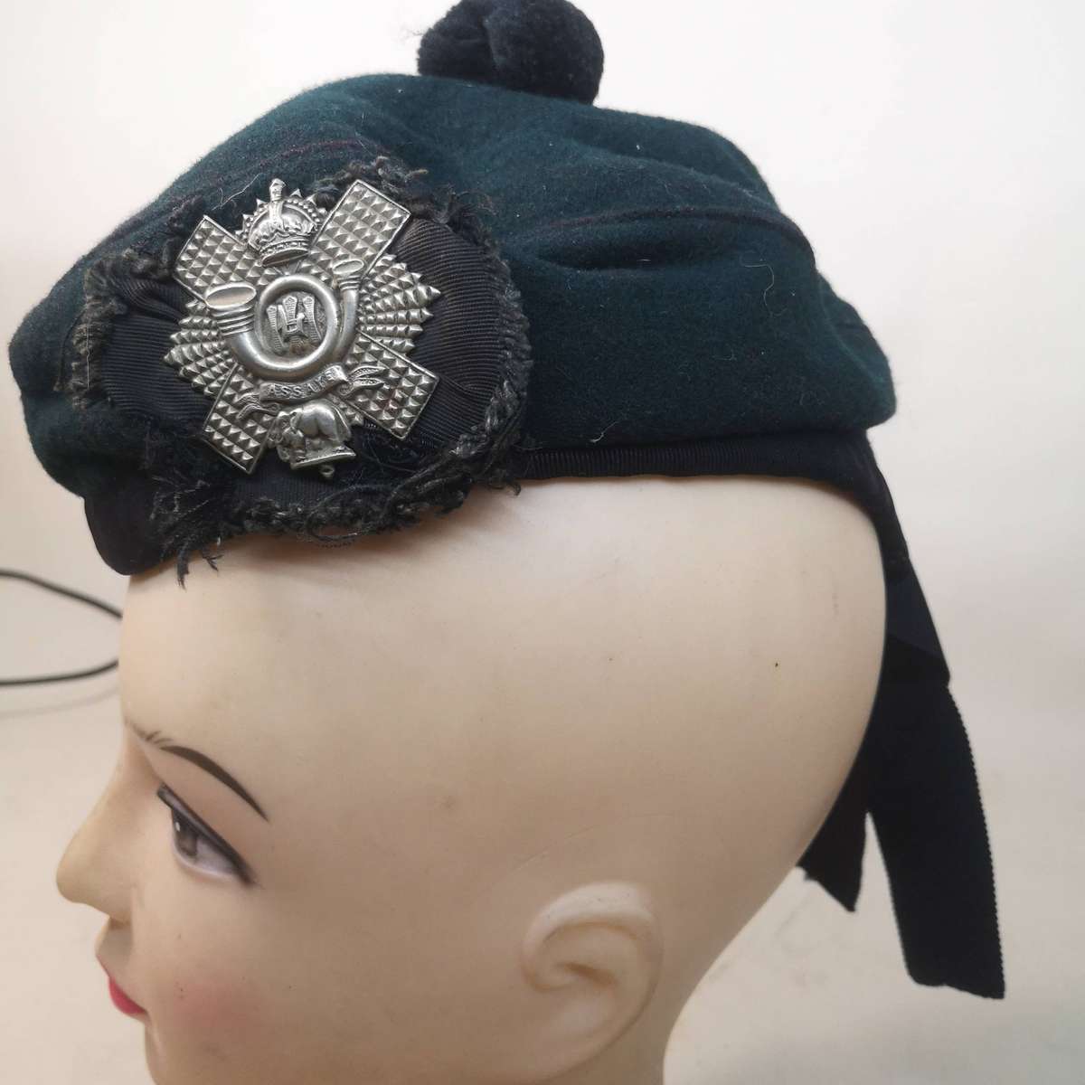 Vintagr WWii 1940's Highland Light Infantry Officers Glengarry