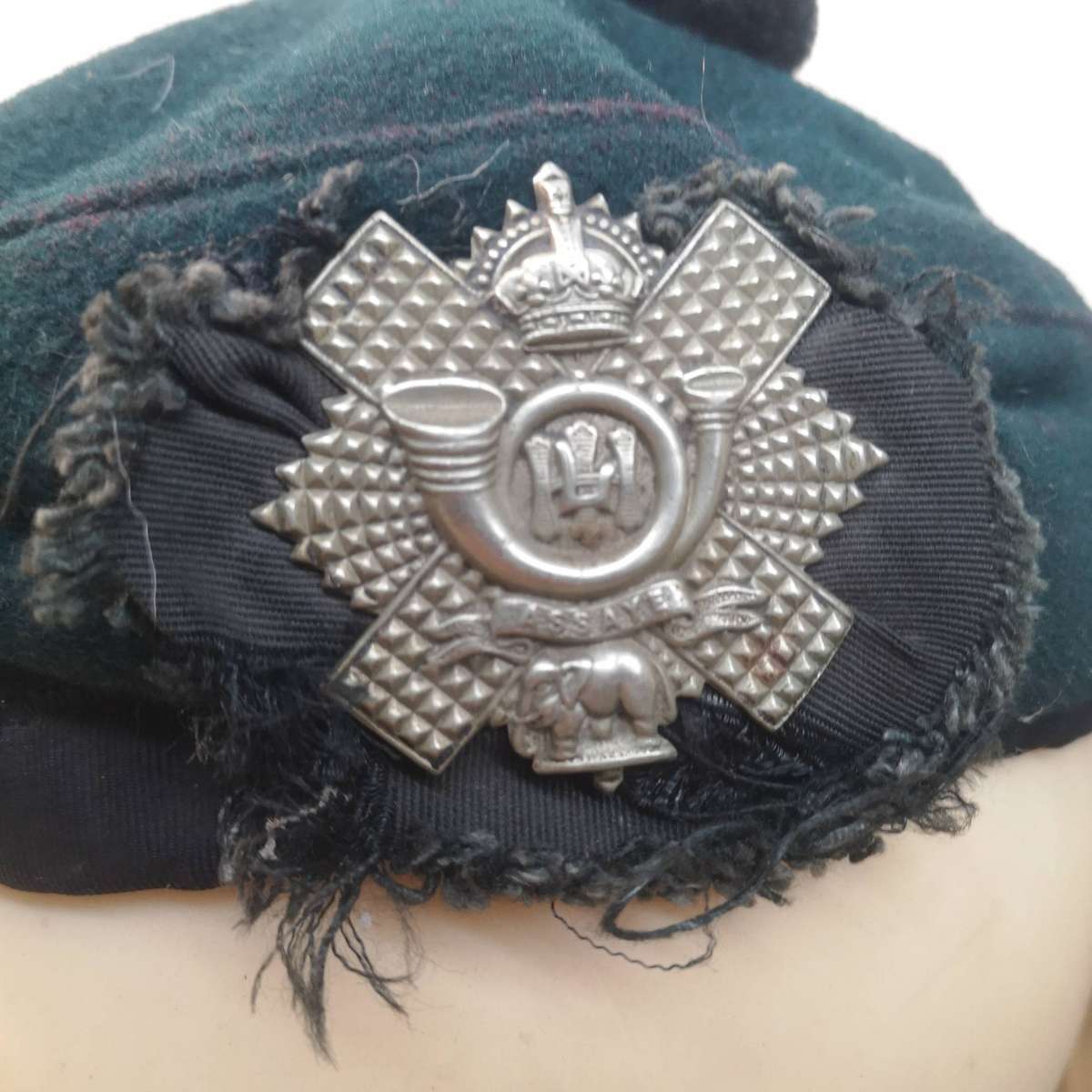 Vintagr WWii 1940's Highland Light Infantry Officers Glengarry