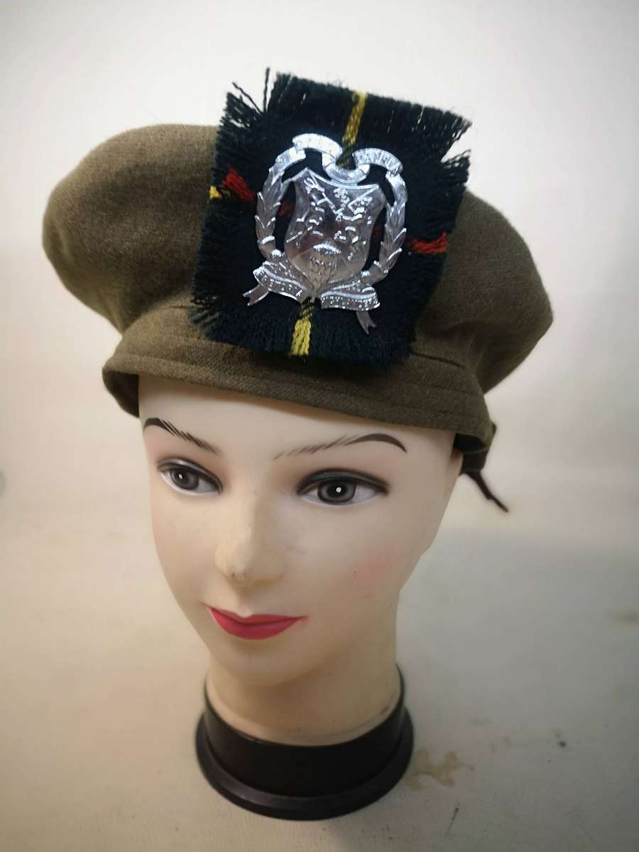 Vintage Pretoria Highlanders Officer's Tam O'Shanter