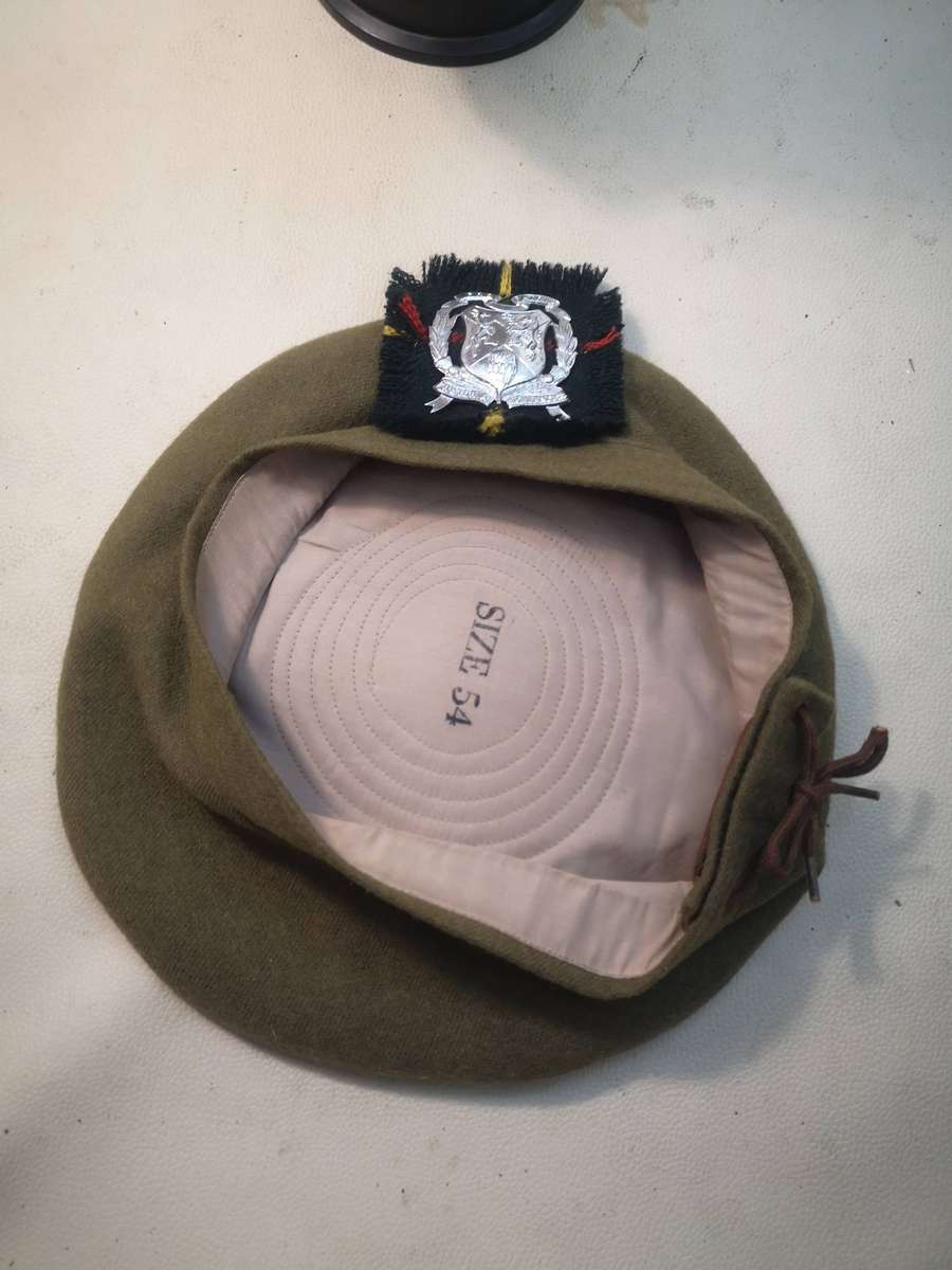 Vintage Pretoria Highlanders Officer's Tam O'Shanter