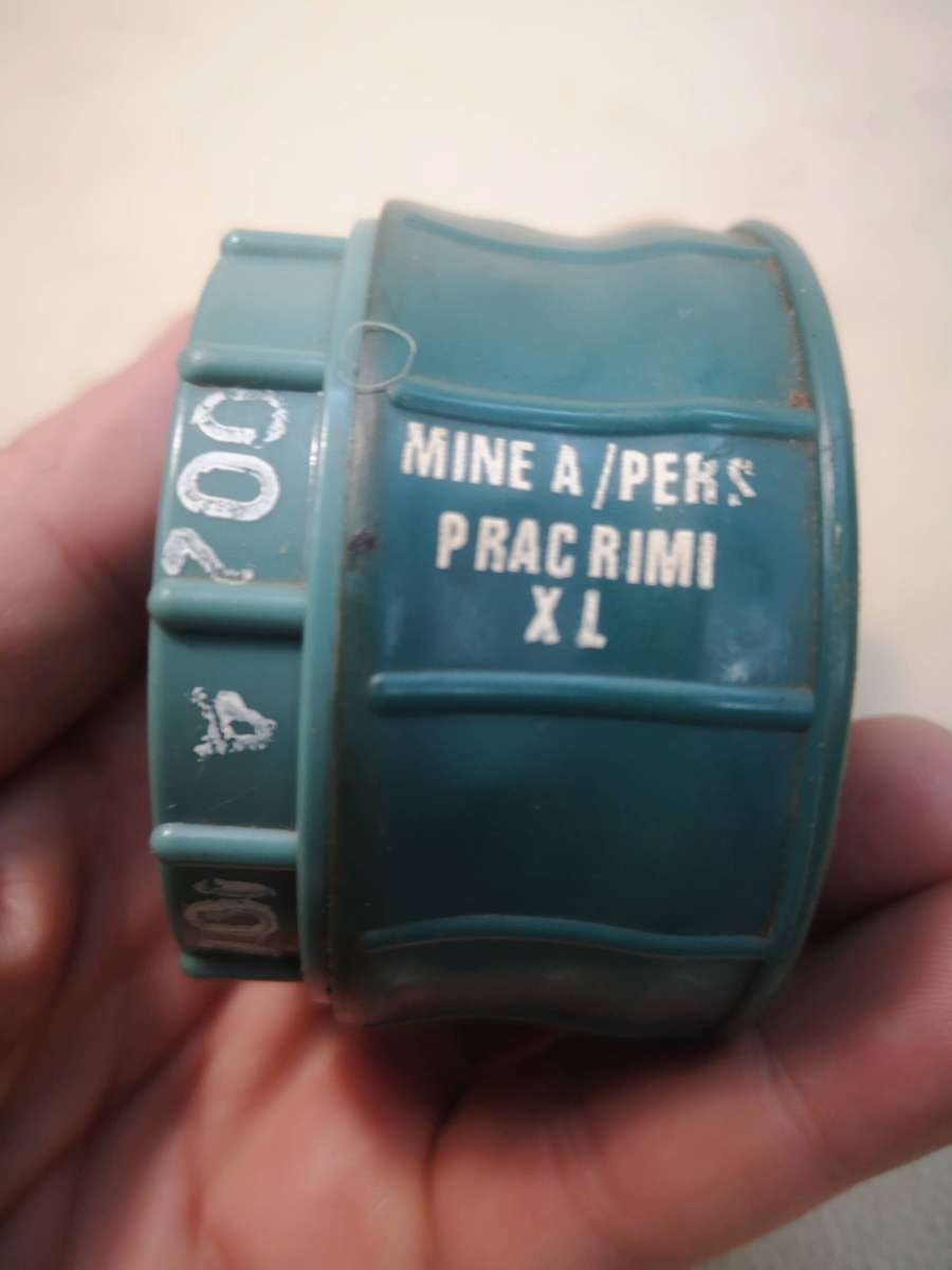 SADF BORDER WAR PERIOD R2 M1 ANTI PERSONNEL PRACTICE LANDMINE-FFE-INERT