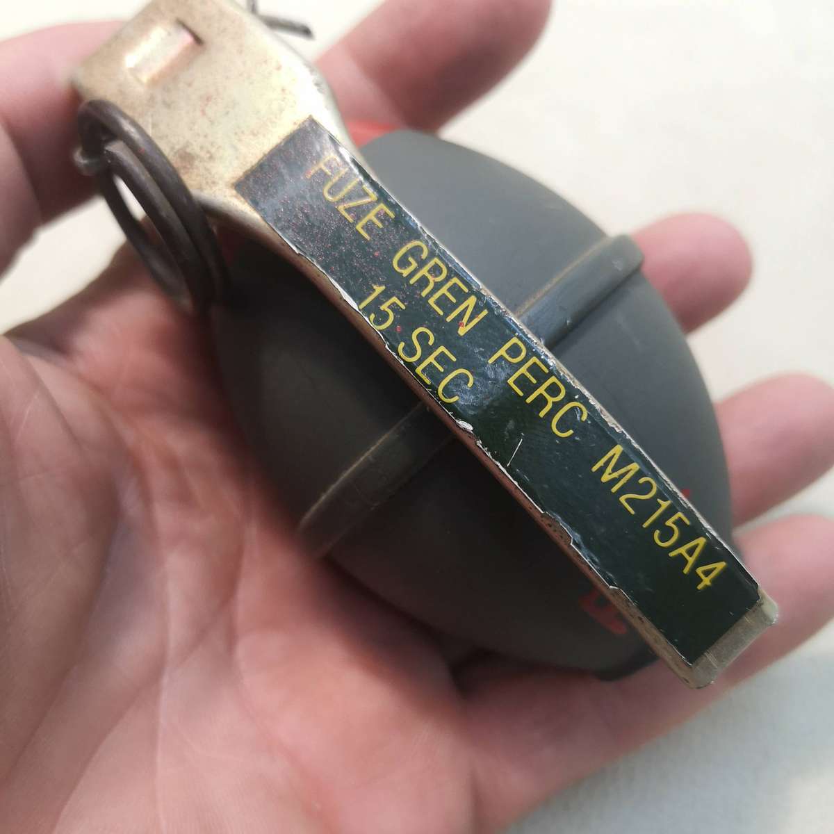 US M26A1 fragmentation 15 Sec hand grenade - FFE INERT - (Complete)