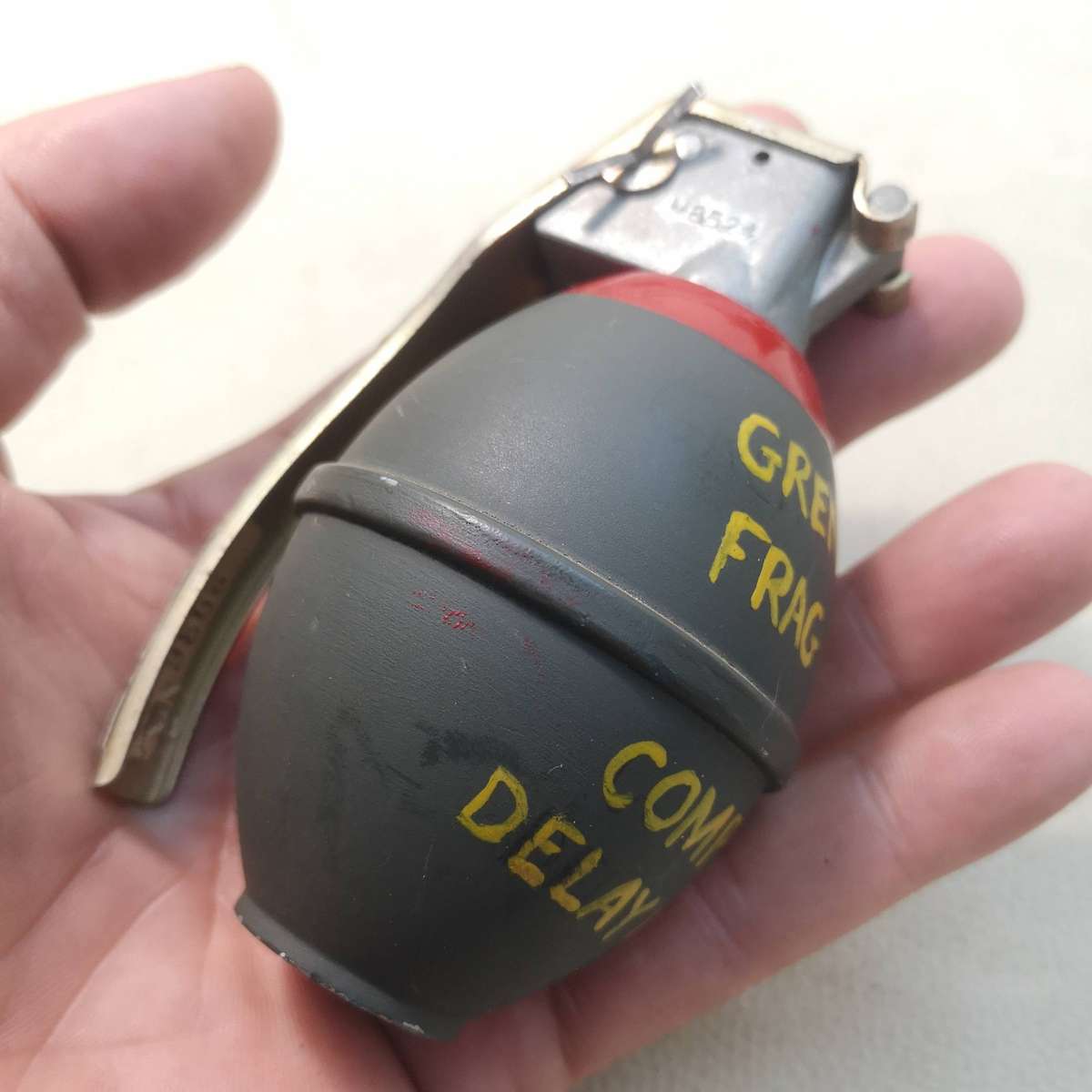 US M26A1 fragmentation 15 Sec hand grenade - FFE INERT - (Complete)