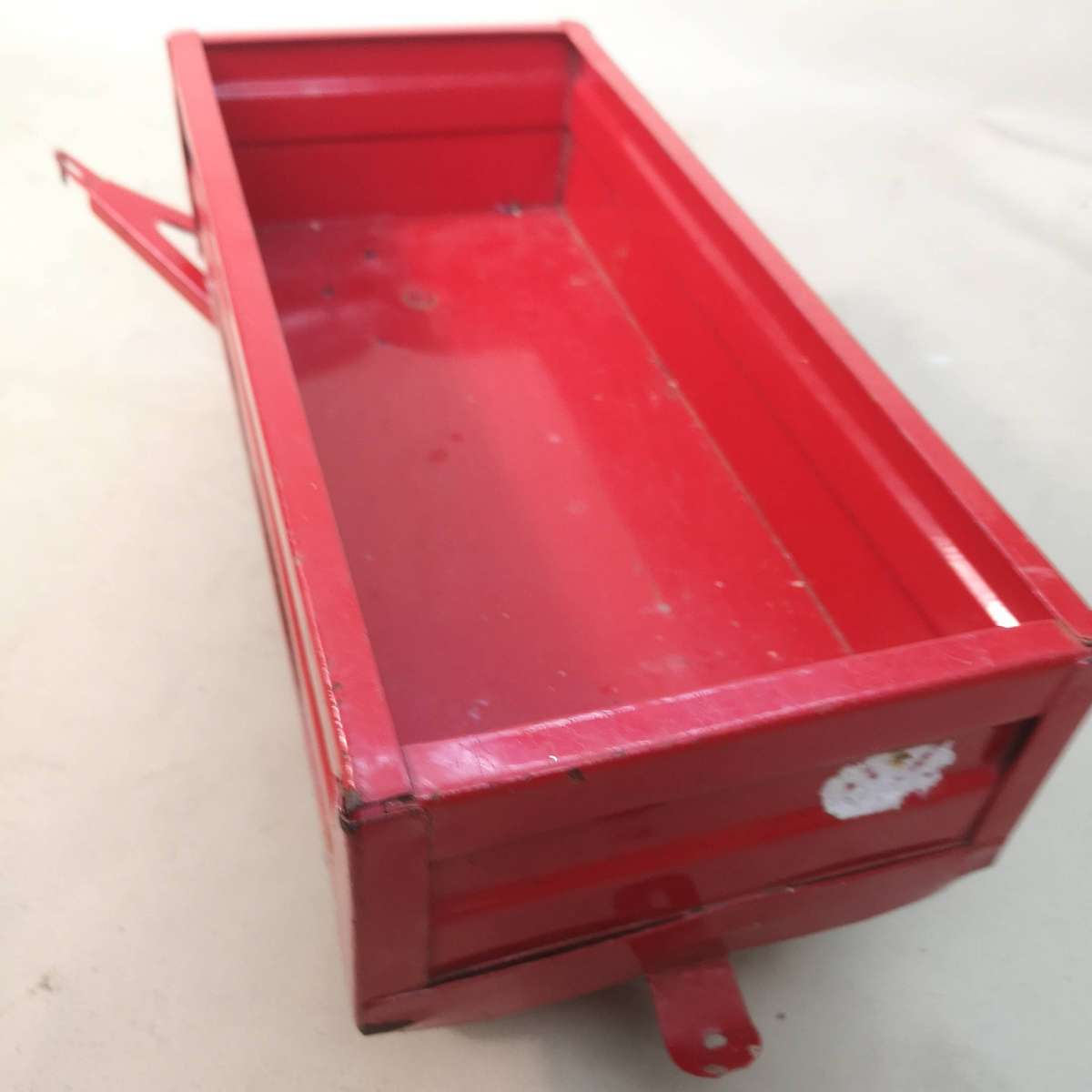 ORIGINAL STRIKE TOYS STEEL MODEL MASSEY FERGUSON 290 TRACTOR AND TRAILER - Sunning Condition