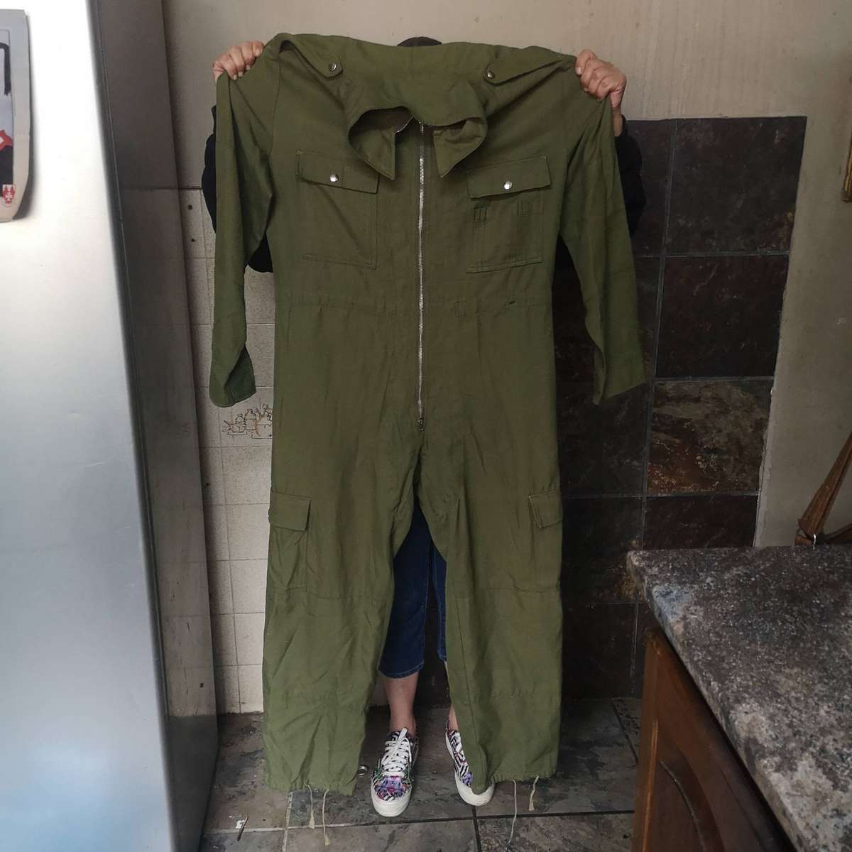 Rare Post WW2 South African SADF Tank Crew Coveralls