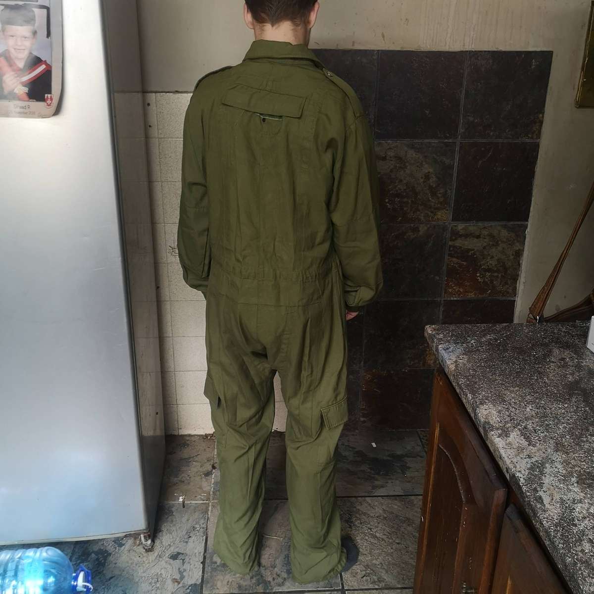 Rare Post WW2 South African SADF Tank Crew Coveralls