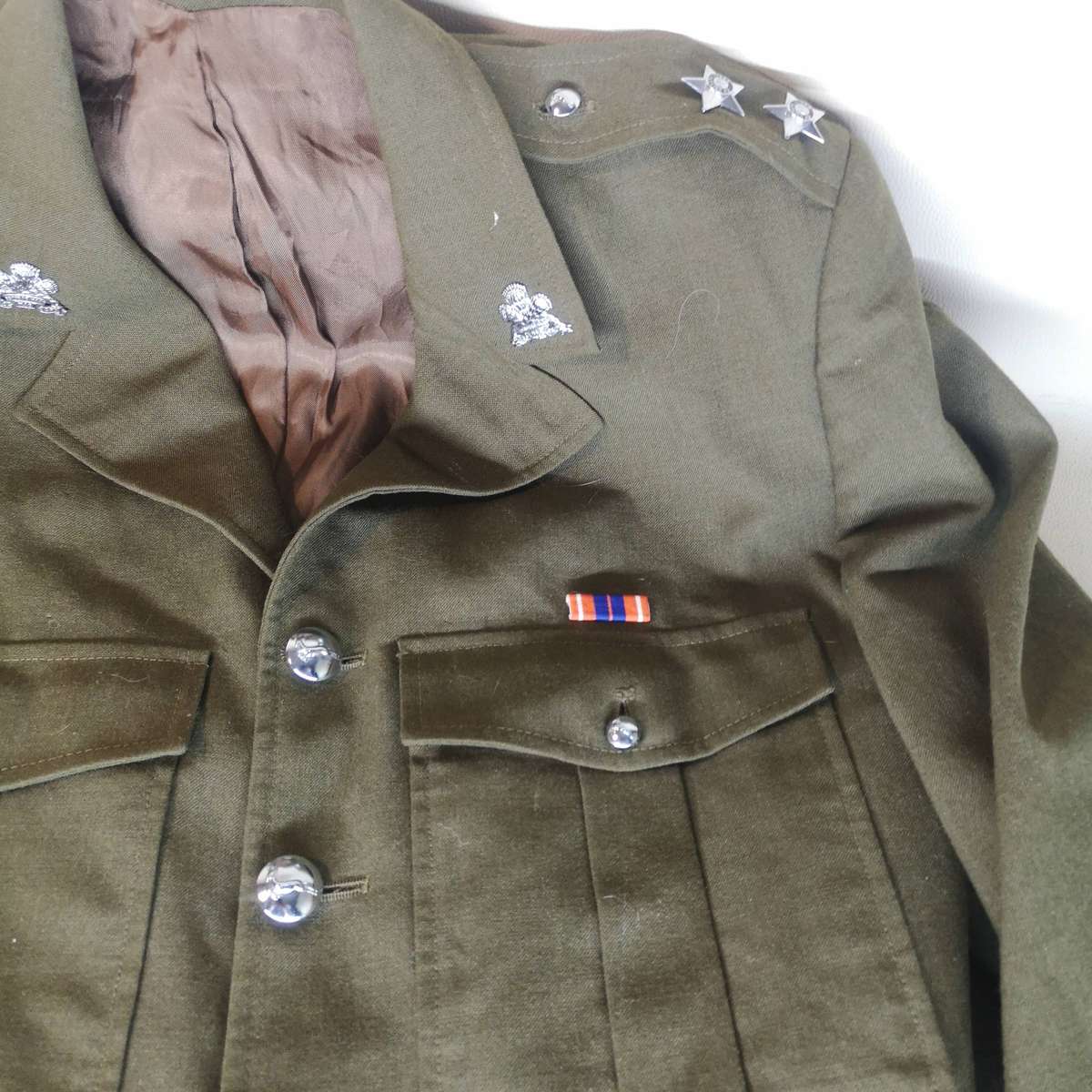 Border War 1970s : SADF Armoured Corps Officer's Dress Tunic