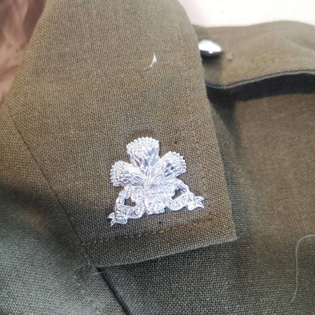 Border War 1970s : SADF Armoured Corps Officer's Dress Tunic