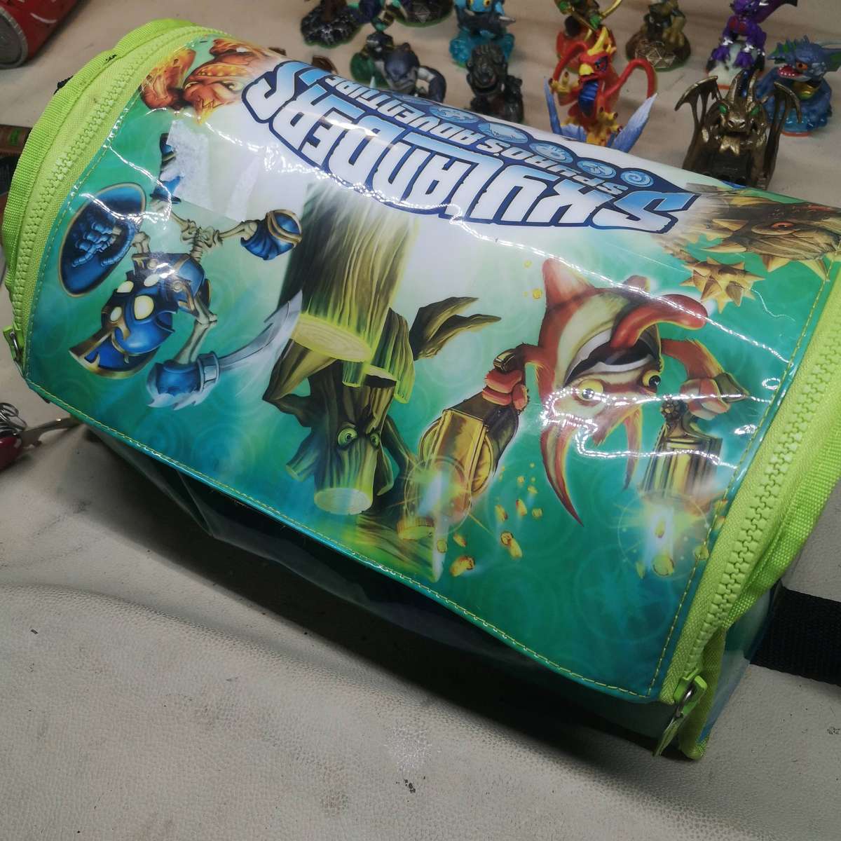 Huge Skylander Figure Collection with an Skylanders SPYRO'S Adventure Storage Case