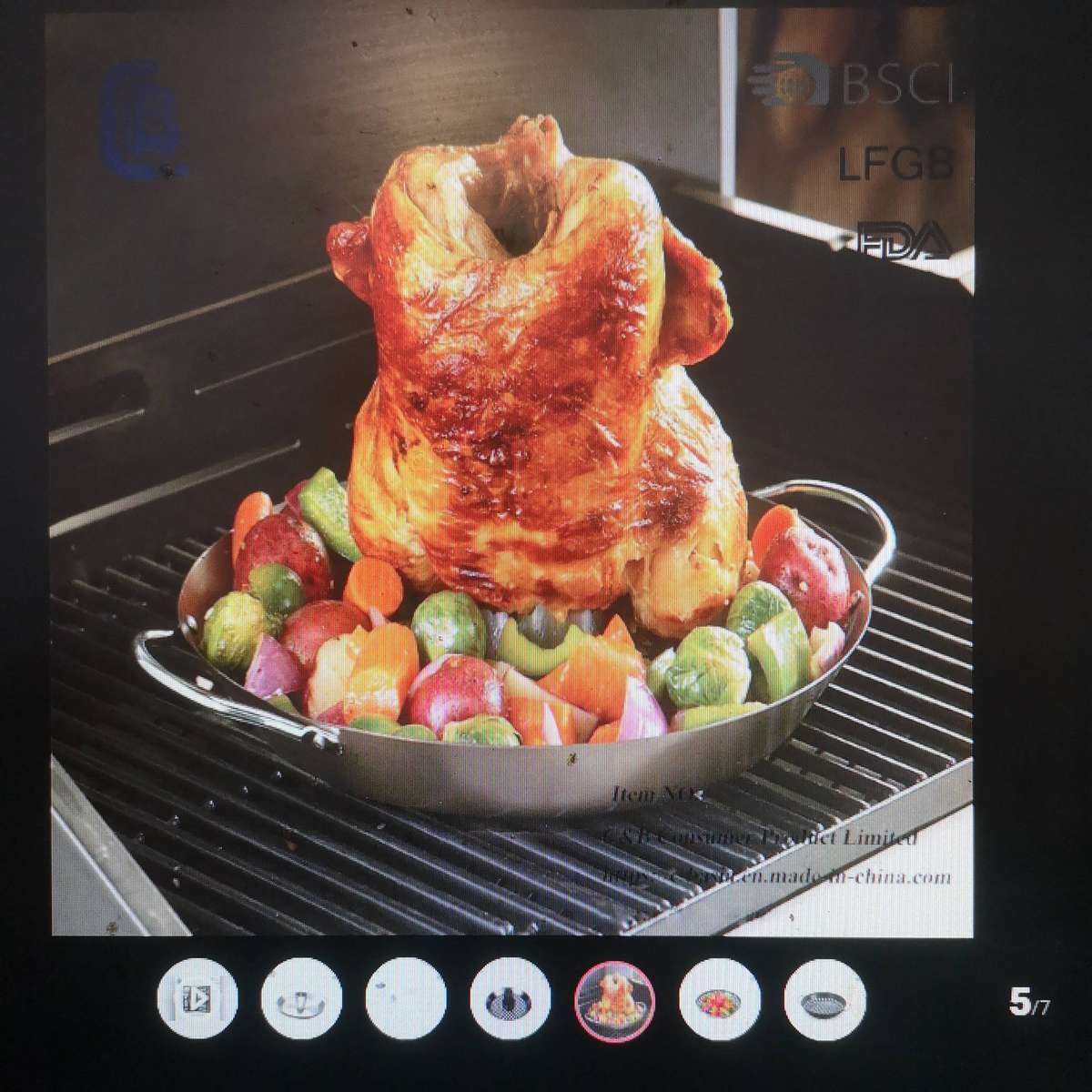 Sahara BBQ Poultry Roaster - Like New